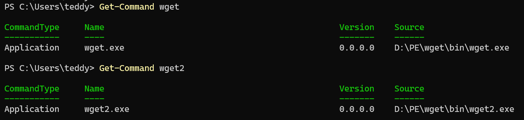 get-command wget
